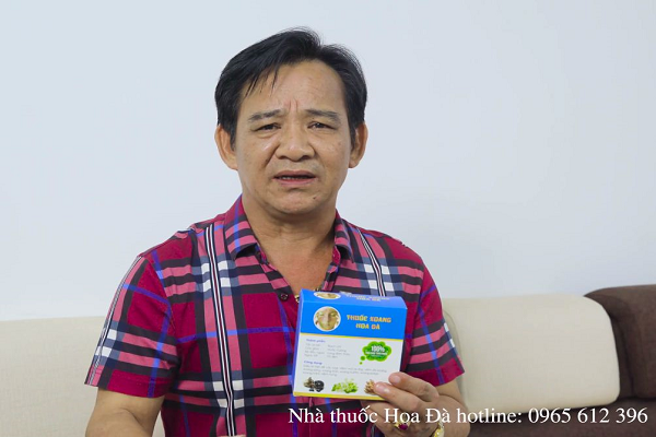 Bị xoang 20 năm, nghệ sĩ Quang Tèo trị dứt điểm nhờ Xoang Hoa Đà