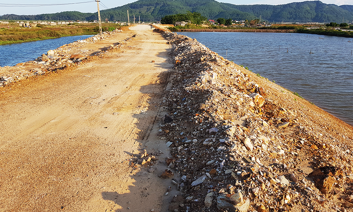 Dự án tu bổ, nâng cấp tuyến đê sông De: Dùng đất thải để đắp đê?