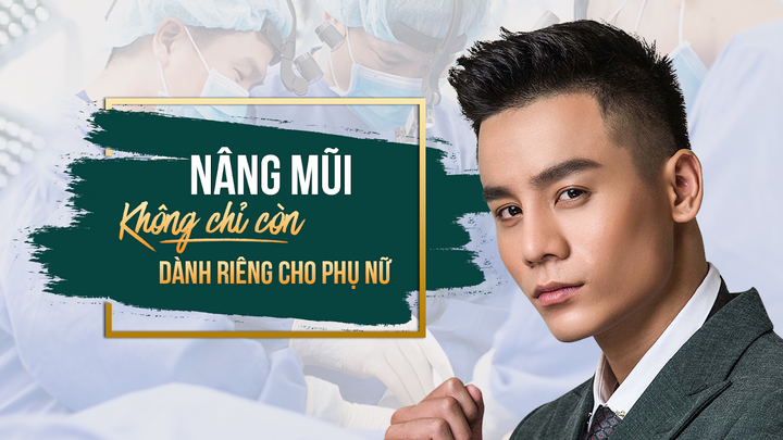 Xu hướng thẩm mỹ năm 2020: Nâng mũi không chỉ dành riêng cho phụ nữ!