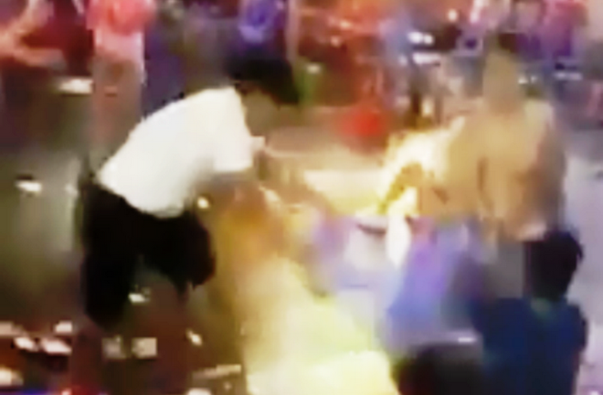 2 nhóm người hỗn chiến kinh hoàng trong đêm ở phố Tây Bùi Viện