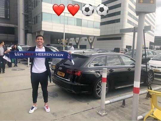 Đoàn Văn Hậu đã có mặt tại Hà Lan ký hợp đồng với CLB Heerenveen