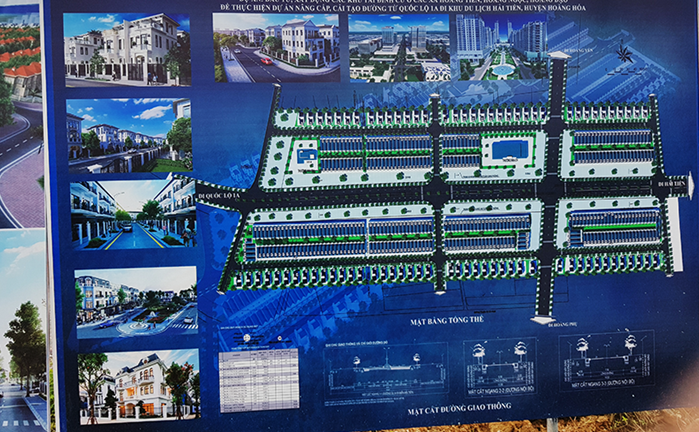 Huyện Hoằng Hóa (Thanh Hóa): Chưa xây dựng xong cơ sở hạ tầng vẫn “ngang nhiên” đấu giá đất?