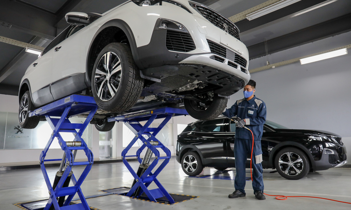 Hệ thống showroom Peugeot chuẩn 3S toàn cầu tại Việt Nam 