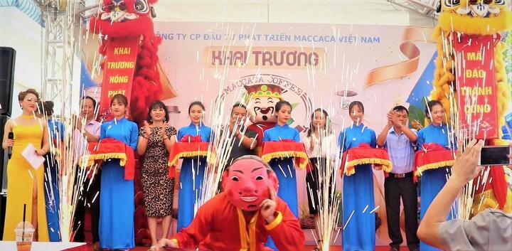 Thương hiệu Maccaca Coffee khai trương cơ sở 2 