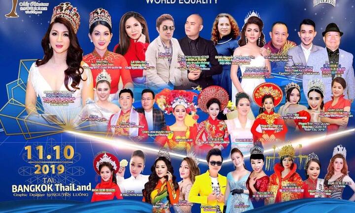 Ông trùm MXH A Tuân & Hoa hậu Nguyễn Gia Trân ngồi ghế nóng Hoa Hậu - Nam Vương tại Thái Lan