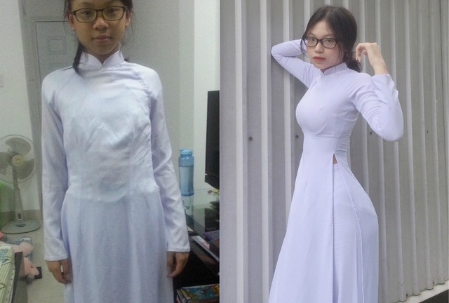 Nữ sinh 10X dậy thì như “đập mặt đi xây lại” gây sốt mạng xã hội vì quá xinh đẹp