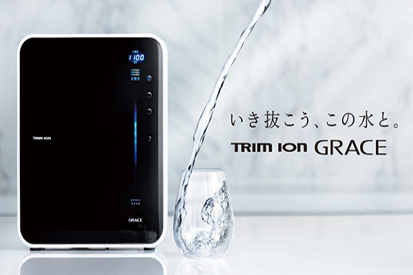 Máy tạo nước ion kiềm giàu hydro Trim ion Grace đã có mặt tại Thế Giới Điện Giải