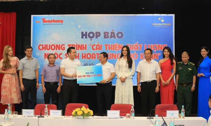 Tân Á Đại Thành đồng hành cùng chương trình cải thiện chất lượng nước sinh hoạt cho vùng khó khăn 