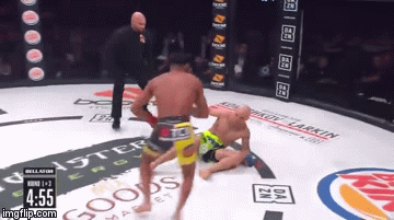 Video: Võ sĩ Georgi Karakhanyan đại bại trước “cơn mưa” đòn của tay đấm McKee