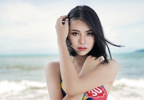 Nhan sắc của người đẹp biển đang dẫn đầu Hoa hậu Hoàn vũ Việt Nam 2019