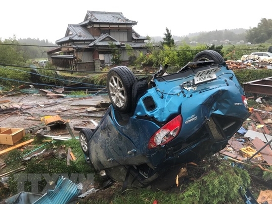 Siêu bão Hagibis tàn phá Nhật Bản khiến ít nhất 11 người chết