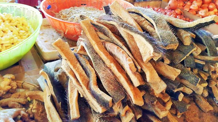 Da trâu thối  - món ăn khoái khấu của đồng bào Tây Bắc đánh thức vị giác cực mạnh