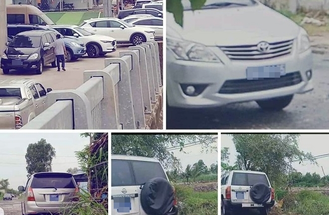 Kiên Giang: Nhiều xe biển xanh đến nhà Chủ nhiệm Ủy ban Kiểm tra tỉnh ủy ăn tiệc