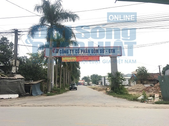 Công ty gốm sứ Thanh Hà của ông Nguyễn Đức Truyền bị tố gây ô nhiễm môi trường?