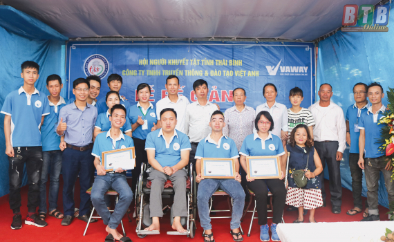 Nhiều cơ hội tìm việc làm cho người khuyết tật tại Thái Bình