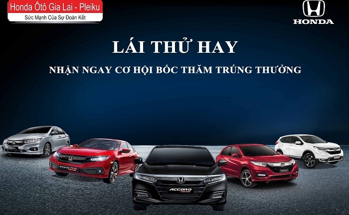 Honda Ôtô Gia Lai – Bùng nổ chuỗi sự kiện hấp dẫn đầu tháng 11