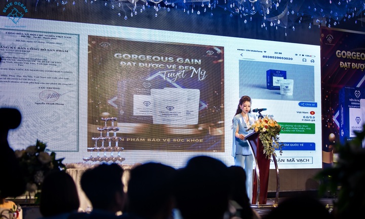 Công ty dược phẩm quốc tế Blue Ocean tổ chức lễ giới thiệu sản phẩm mới và vinh danh hệ thống nhà phân phối xuất sắc 
