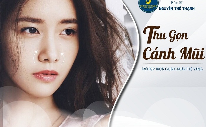 Thu gọn cánh mũi – Mũi đẹp thon gọn chuẩn tỉ lệ vàng
