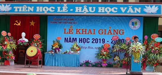 Trường THPT Hiệp Hòa số 3 (Bắc Giang) Dấu ấn 20 năm xây dựng và phát triển 