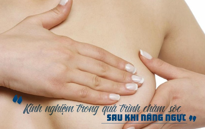 Kinh nghiệm trong quá trình chăm sóc sau nâng ngực bạn cần biết