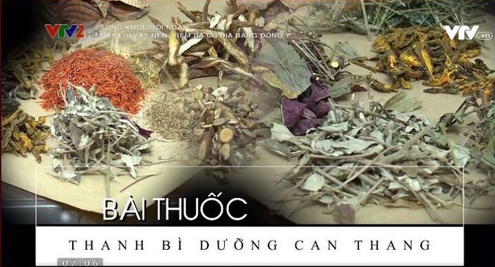 Sống khỏe mỗi ngày VTV2 giới thiệu bài thuốc chữa vảy nến, viêm da cơ địa của Trung tâm Thuốc dân tộc 