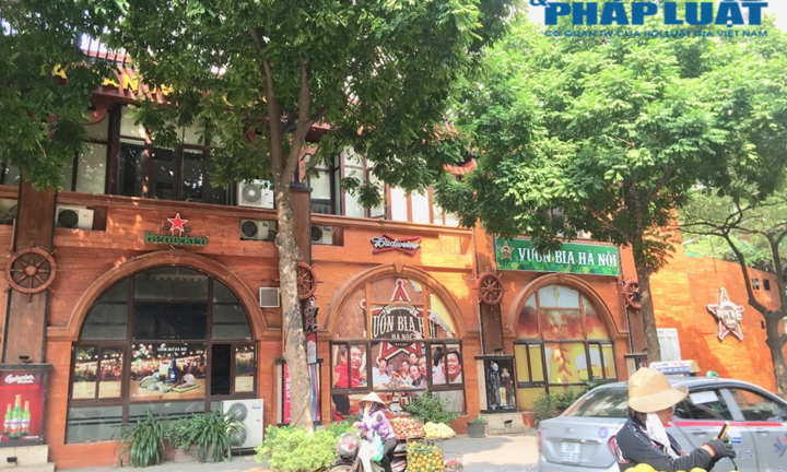 Cận cảnh những lô đất vàng làm bãi đỗ xe bị Tập đoàn Lã Vọng 