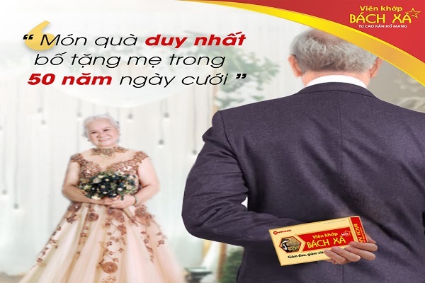 Món quà duy nhất bố tặng mẹ sau 50 năm ngày cưới