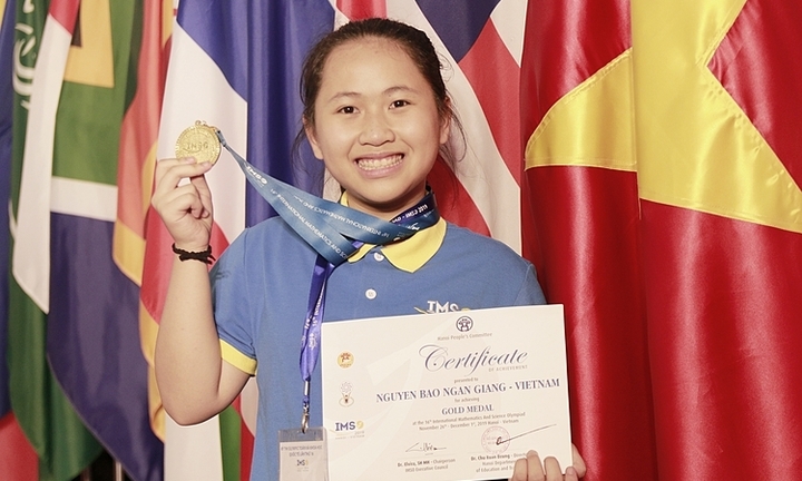 Điều ít biết về nữ sinh Việt Nam duy nhất giành huy chương vàng Khoa học quốc tế