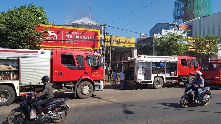 Nghi khách thuê phòng đốt nhà nghỉ rồi bỏ chạy ở Bình Phước