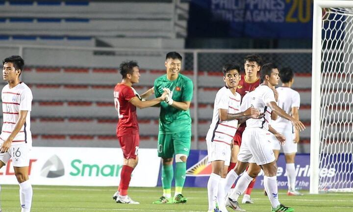 Công bố đội hình chính thức U22 Việt Nam đấu U22 Indonesia