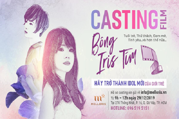 Tuyển diễn viên cho dự án phim sitcom 'Bông Iris tím'