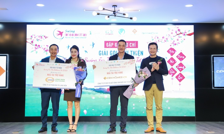 Khởi động mùa thứ 4 giải golf từ thiện Swing For The Children’s Tet 2020