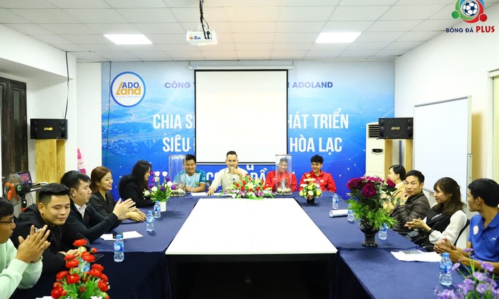 Họp kỹ thuật và bốc thăm Giải bóng đá nhân dịp khánh thành sân bóng Ado Group