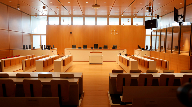 Nổ súng tại tòa án Nga, 2 người thương vong 