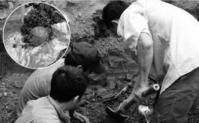 Người dân phát hiện nhiều mẩu xương nghi hài cốt người ở vuông tôm