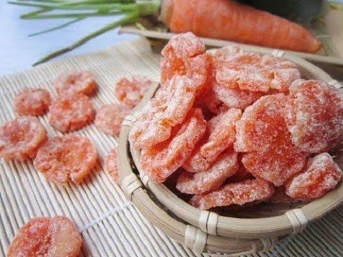 Cách làm mứt cà rốt bằng nước vôi trong vừa nhanh, vừa dẻo ai ăn cũng mê