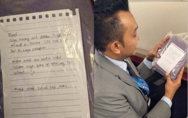 Hành khách xin lỗi và trả lại đồ cho máy bay sau 9 năm biển thủ