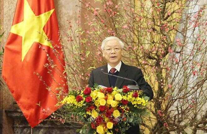 Tổng Bí thư, Chủ tịch nước Nguyễn Phú Trọng chúc Tết đồng bào, đồng chí và chiến sĩ cả nước