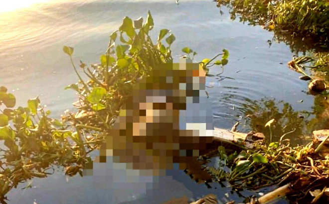 Đi đánh cá, tá hỏa phát hiện thi thể nam giới đang phân hủy trên sông