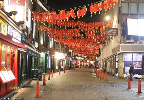 Phố người Hoa nhộn nhịp ngày nào ở London bỗng hiu quạnh vì nỗi lo mang tên 
