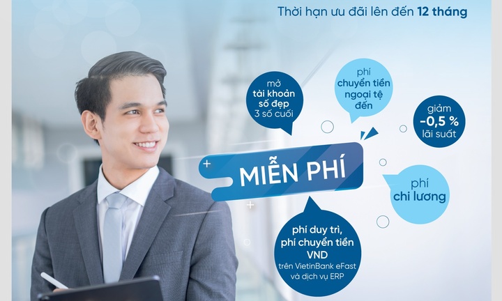 VietinBank đồng hành cùng doanh nghiệp với nhiều gói tín dụng ưu đãi