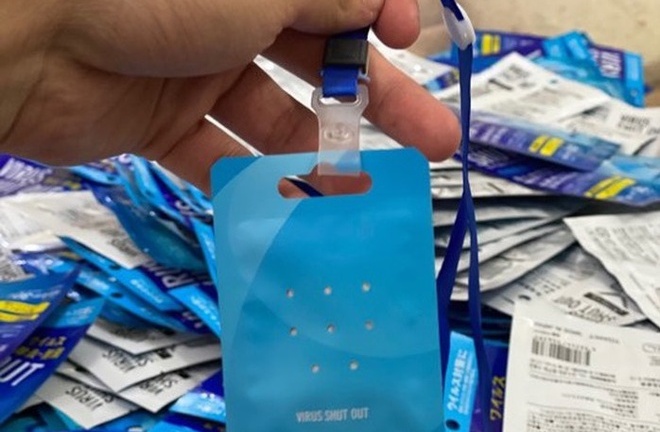 Thực hư loại thẻ... chống virus Corona đang bán trên thị trường