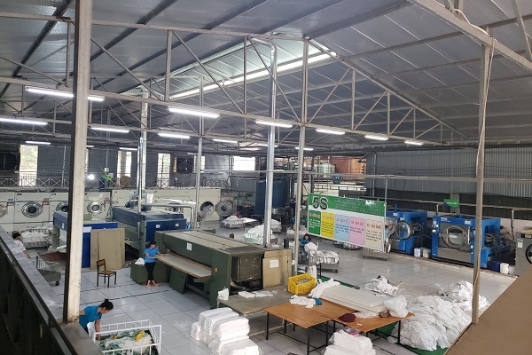 Đông La, Hoài Đức: Dấu hỏi lớn về công tác bảo vệ môi trường tại xưởng giặt là LSC