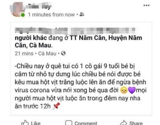 Tin tức pháp luật mới nhất ngày 27/2/2020: Phạt người chia sẻ tin 