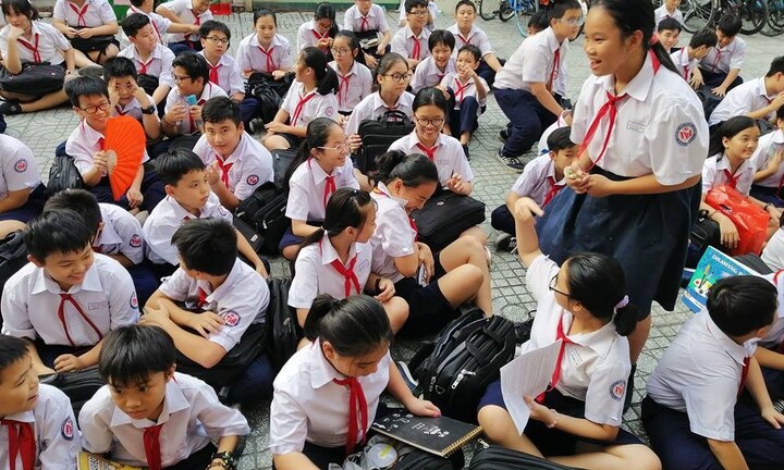 Hạnh phúc từ những nụ cười hồn nhiên