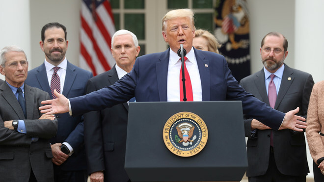 Mỹ ban bố tình trạng khẩn cấp quốc gia do dịch Covid-19