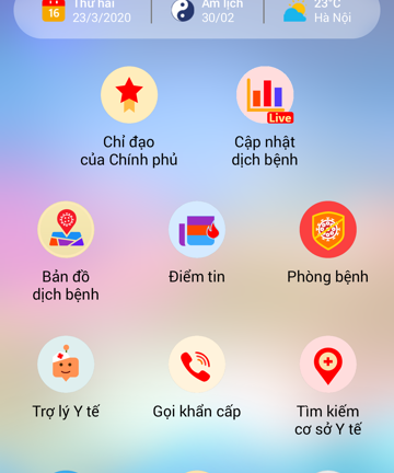 Ứng dụng Covid-19: Cuốn cẩm nang hữu ích mùa dịch