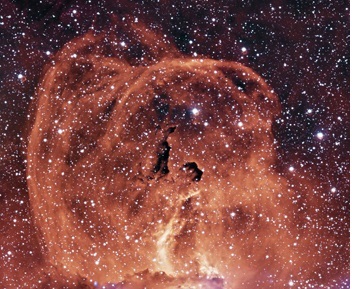 Phát hiện tinh vân mang hình dáng của Nữ thần Tự do