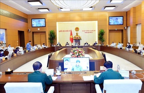 Ủy ban Thường vụ Quốc hội cho ý kiến 6 dự án luật tại Phiên họp thứ 44