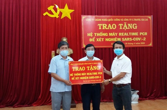 Giá máy xét nghiệm Covid-19 mà Cường Đô La và Dabaco tặng tỉnh Gia Lai và Bắc Ninh là bao nhiêu?